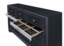 Load image into Gallery viewer, Galaxy Home Matrix 7 Drawer Dresser in Black - Ego Home Furniture
