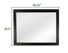 Load image into Gallery viewer, Galaxy Home Matrix Mirror in Black
