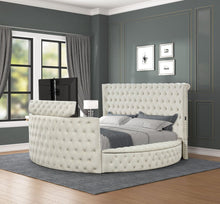 Load image into Gallery viewer, Galaxy Home Maya Queen Bed in Cream
