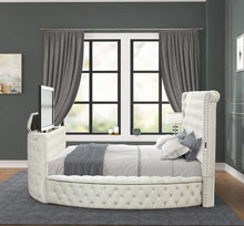Load image into Gallery viewer, Galaxy Home Maya Queen Bed in Cream
