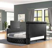 Load image into Gallery viewer, Galaxy Home Maya Queen Bed in Black
