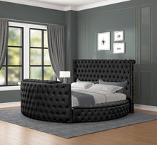 Load image into Gallery viewer, Galaxy Home Maya Queen Bed in Black image
