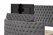 Load image into Gallery viewer, Galaxy Home Maya Queen Bed in Gray
