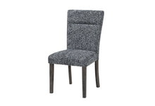 Load image into Gallery viewer, D86 GREY DINING CHAIR WITH BROWN LEGS
