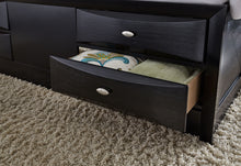 Load image into Gallery viewer, LINDA BLACK QUEEN BED GROUP
