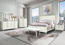 Load image into Gallery viewer, LYRA BEIGE MIRROR WITH LED
