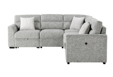 Load image into Gallery viewer, U9401 NICKEL SOFA BED SECTIONAL WITH 3 PILLOWS
