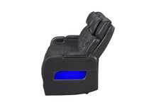 Load image into Gallery viewer, U8611 BLANCHE CHARCOAL POWER RECLINING SOFA WITH PHR AND LED
