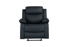 Load image into Gallery viewer, U6026 BLACK PU 72A GLIDER RECLINER WITH LED
