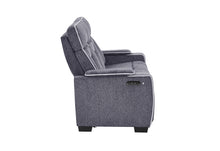 Load image into Gallery viewer, U1895 GREY P2 RECLINING SOFA WITH IS AND LED
