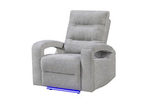 Load image into Gallery viewer, U6611 GREY 15 POWER RECLINER WITH LED
