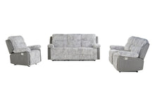 Load image into Gallery viewer, U6028 GREY RECLINING SOFA/CONSOLE RECLINING LOVESEAT/GLIDER RECLINER

