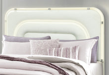 Load image into Gallery viewer, LYRA BEIGE KING BED WITH LED
