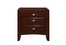 Load image into Gallery viewer, LINDA NEW MERLOT NIGHTSTAND

