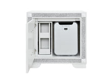 Load image into Gallery viewer, SOLEIL WHITE NIGHTSTAND WITH COOLER AND SPEAKER
