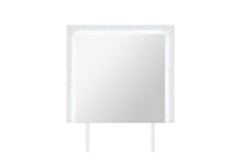Load image into Gallery viewer, NAOMI SILVER MARBLE MIRROR WITH LED
