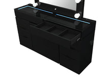 Load image into Gallery viewer, ELLA BLACK VANITY WITH SPEAKER
