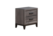 Load image into Gallery viewer, KATE FOIL GREY FULL BED, DRESSER, MIRROR AND NIGHTSTAND
