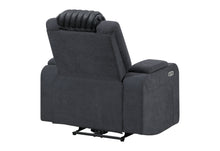 Load image into Gallery viewer, U8000 BLACK POWER RECLINER W/ POWER HEADREST &amp; LED LIGHT
