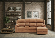 Load image into Gallery viewer, U6980 BROWN SECTIONAL
