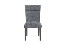 Load image into Gallery viewer, D86 GREY DINING CHAIR WITH BROWN LEGS
