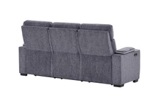 Load image into Gallery viewer, U1895 GREY P2 RECLINING SOFA WITH IS AND LED
