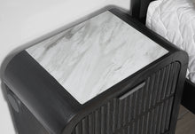 Load image into Gallery viewer, BECKETT WHITE/BLACK QUEEN BED GROUP WITH COOLER &amp; SPEAKER
