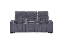 Load image into Gallery viewer, U1895 GREY P2 RECLINING SOFA WITH IS AND LED
