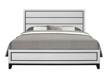 Load image into Gallery viewer, KATE WHITE KING BED, DRESSER, MIRROR AND NIGHTSTAND
