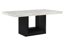 Load image into Gallery viewer, D02 DINING TABLE + 6 D03 BLACK DINING CHAIRS
