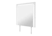 Load image into Gallery viewer, NAOMI SILVER MARBLE MIRROR WITH LED
