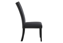 Load image into Gallery viewer, D03 2 BLACK DINING CHAIRS
