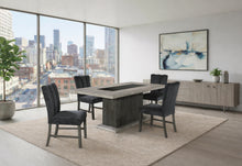 Load image into Gallery viewer, D8030 DINING TABLE AND 4 D8030 DINING CHAIRS

