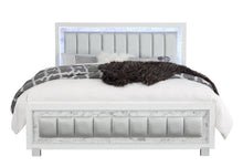 Load image into Gallery viewer, SANTORINI WHITE QUEEN BED

