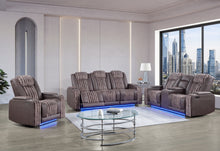 Load image into Gallery viewer, U8000 BROWN PWR REC SOFA/PWR CON REC LOVESEAT/PWR RECLINER W/PHR
