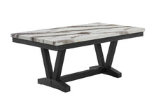Load image into Gallery viewer, D1319 BLACK/WHITE DINING TABLE
