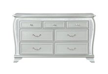 Load image into Gallery viewer, ARIA SILVER DRESSER WITH LED
