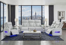 Load image into Gallery viewer, U8611 BLANCHE SILVER P2 PWR REC SOFA/PWR CON REC LOVESEAT/PWR REC
