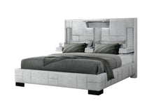 Load image into Gallery viewer, OSCAR GREY QUEEN BED NO WOOD TRIM
