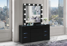Load image into Gallery viewer, ELLA BLACK VANITY WITH SPEAKER
