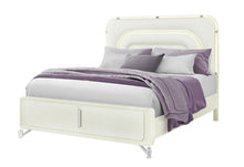 Load image into Gallery viewer, LYRA BEIGE KING BED WITH LED
