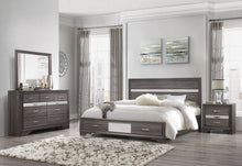 Load image into Gallery viewer, SEVILLE GREY QUEEN BED DRESSER MIRROR NIGHTSTAND
