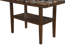 Load image into Gallery viewer, D4355 BROWN BAR TABLE WITH 4 BAR STOOLS
