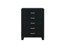 Load image into Gallery viewer, REID BLACK FULL BED, DRESSER, MIRROR AND NIGHTSTAND
