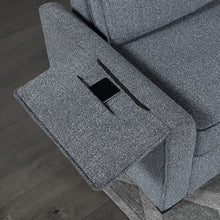 Load image into Gallery viewer, U0808 DARK GREY REVERSIBLE SOFA BED
