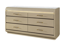 Load image into Gallery viewer, GENESIS GOLD DRESSER WITH LED
