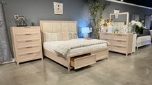 Load image into Gallery viewer, MARIAH DARK BROWN KING BED GROUP
