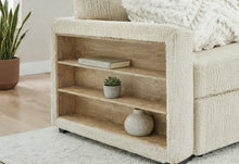 Load image into Gallery viewer, U0222 IVORY PULL OUT SOFA BED WITH SPEAKER AND 2 PILLOWS
