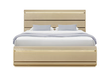 Load image into Gallery viewer, GENESIS GOLD KING BED WITH LED
