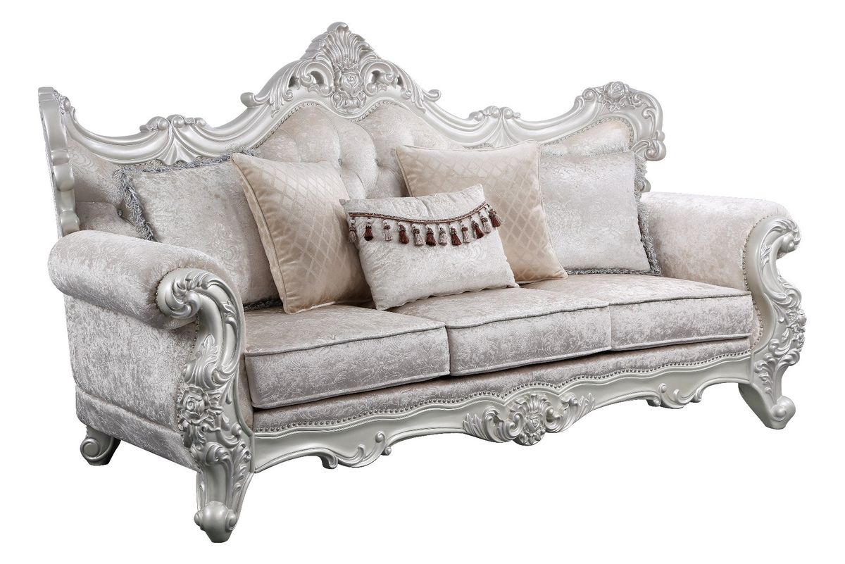Galaxy Home Melrose Sofa in Silver image
